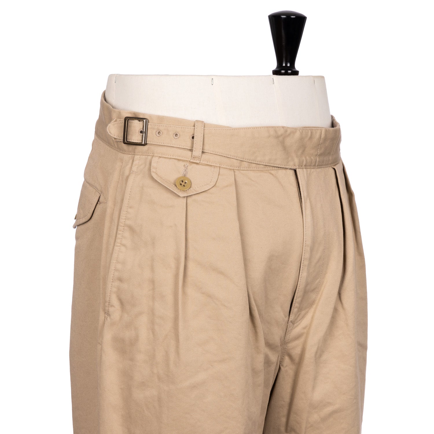 Kenneth Field x MJ: Chinos "West Point Gurka" made from Japanese Cotton Twill - Japanese Item